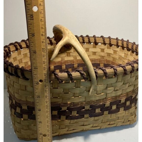 Handcrafted Basket Antler - Picture 3 of 4